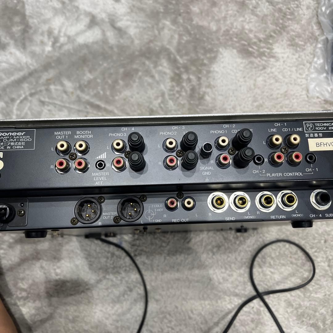 Pioneer DJM-600 DJミキサー 早い者勝ち