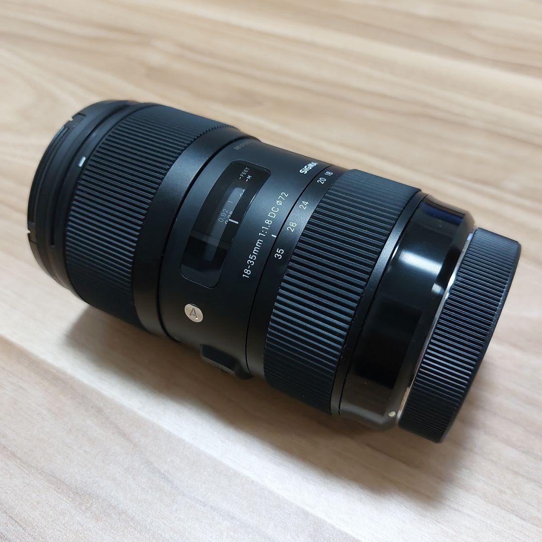 SIGMA 18-35mm F1.8 DC Canonマウント
