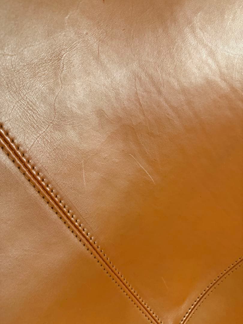 Cuero BKFチェア ブラウン レザー（本革）