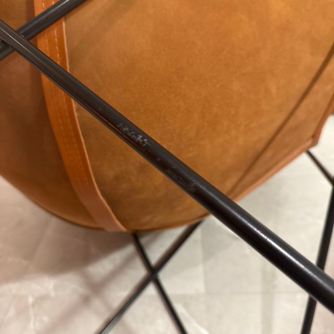 Cuero BKFチェア ブラウン レザー（本革）