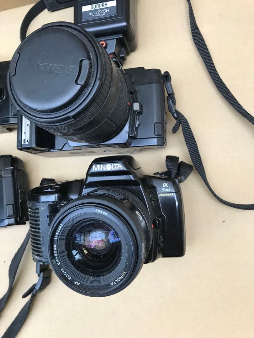 MINOLTA ミノルタ α7000 ＆5000＆a3xiジャンク