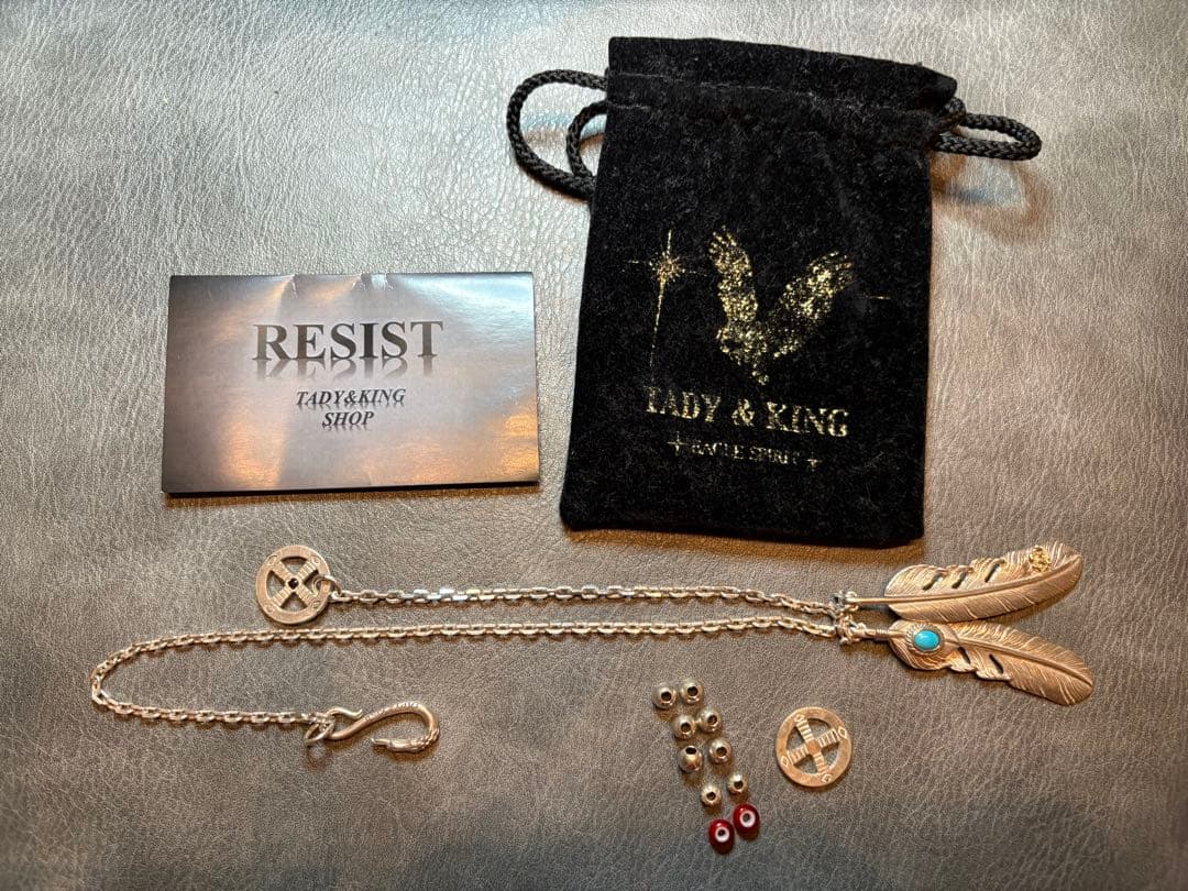 TADY&KING 羽根モチーフ ネックレス