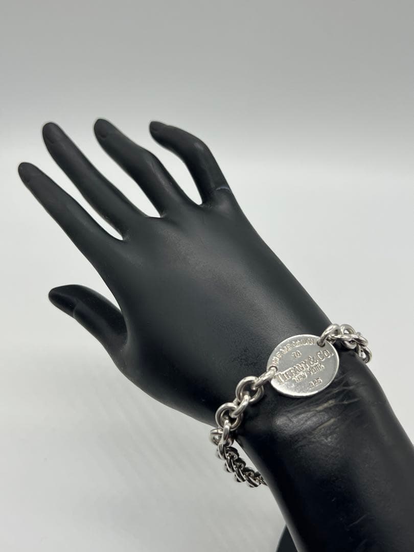 ティファニー TIFFANY リターントゥ オーバルタグ ブレスレット SV