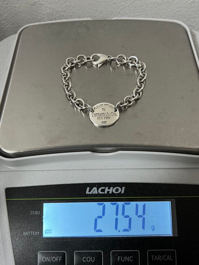 ティファニー TIFFANY リターントゥ オーバルタグ ブレスレット SV