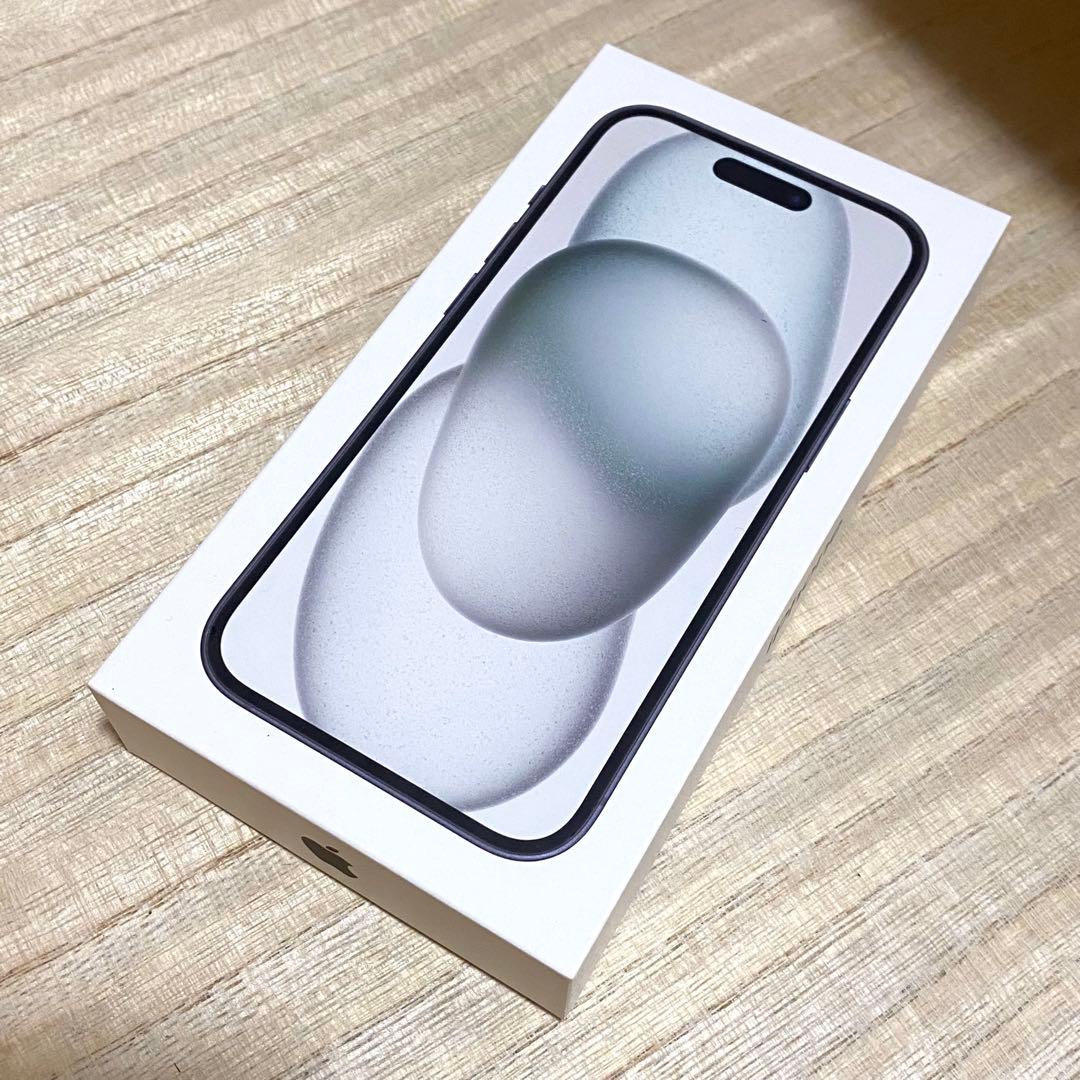 【安心・新品未使用・箱付き】iPhone15 128GB SIMフリー ブラック