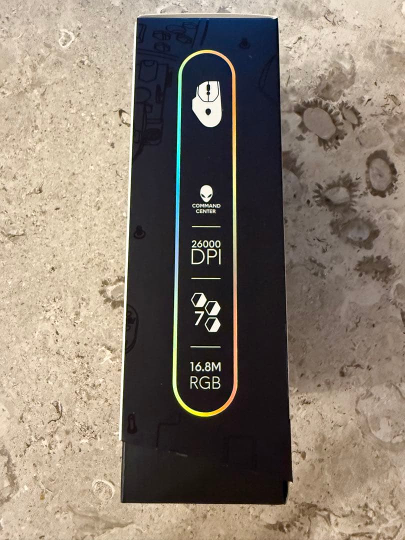 【新品未開封】DELL AlienwareワイヤレスゲーミングマウスAW620M