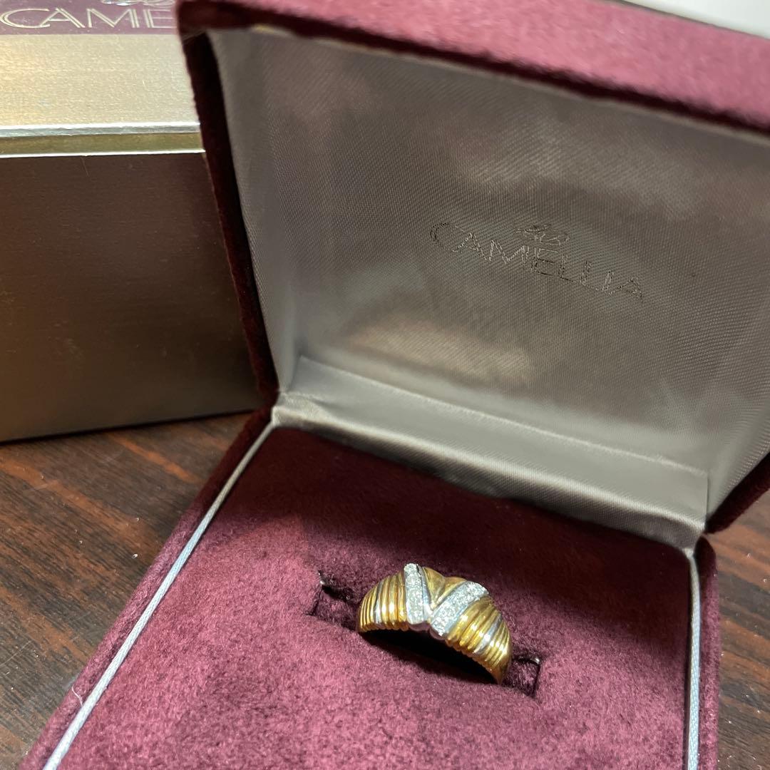 CAMELLIA ウェーブデザインリング