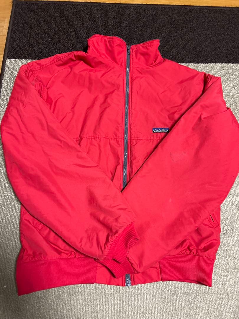 Patagonia パタゴニア シェルドシンチラ 赤 レッド 古着 Lサイズ