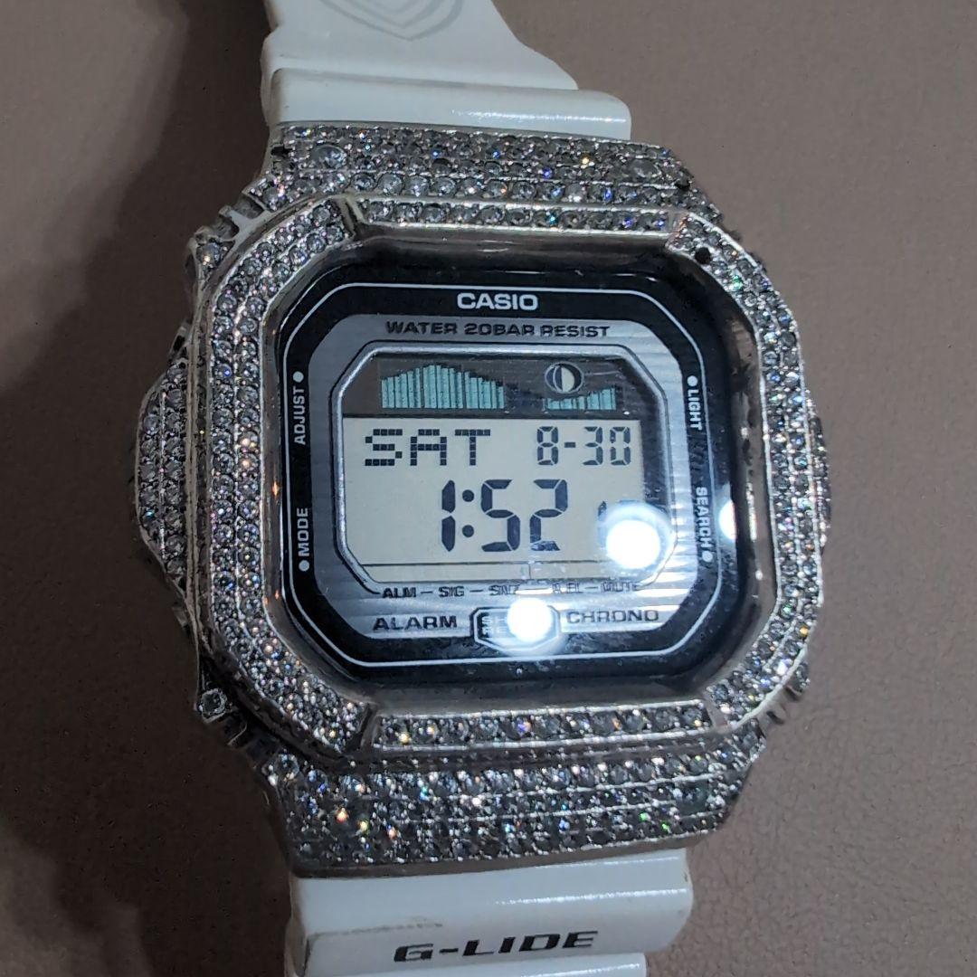 シルバー925 G-SHOCK GLX-5600 カスタム G-BALLER