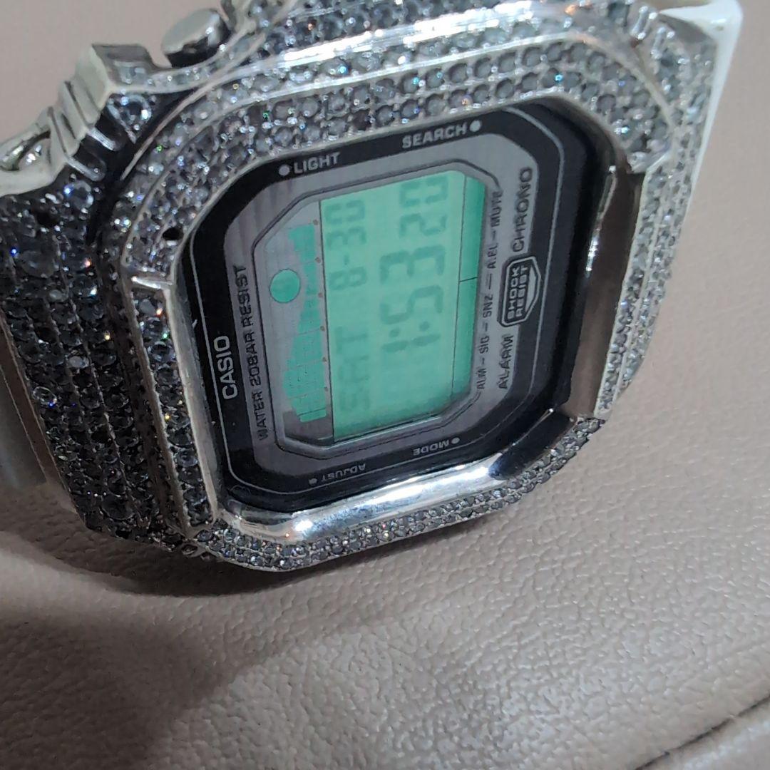 シルバー925 G-SHOCK GLX-5600 カスタム G-BALLER