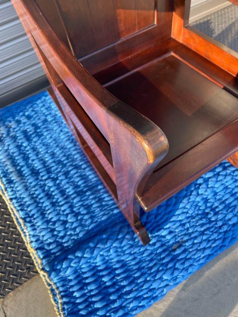 松本民芸家具　ロッキングチェア　岸