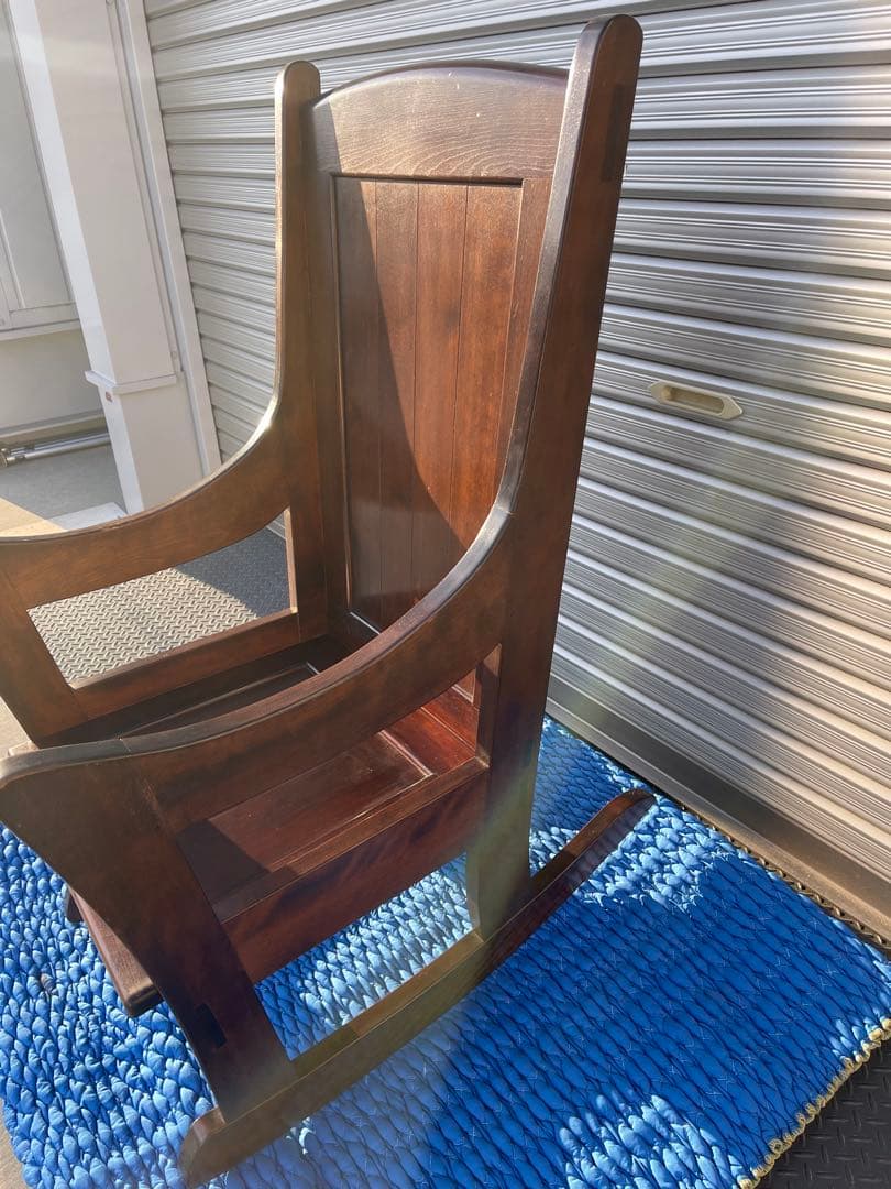 松本民芸家具　ロッキングチェア　岸