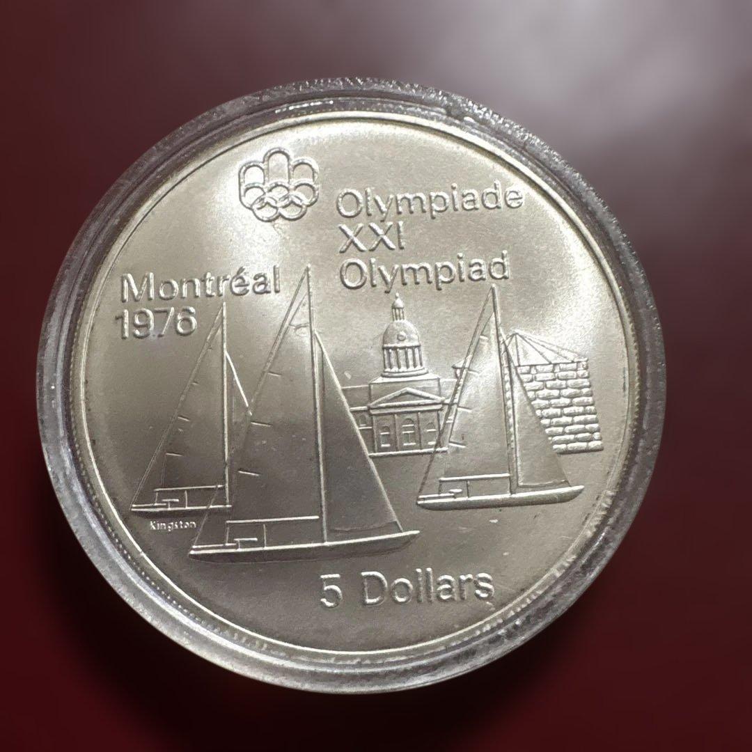 カナダ 1973年 記念硬貨 & 1976年 オリンピック 5ドル