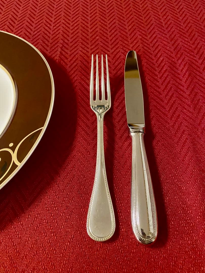 【Saeさま専用商品】クリストフル パール スタンダードカトラリー ペアセット