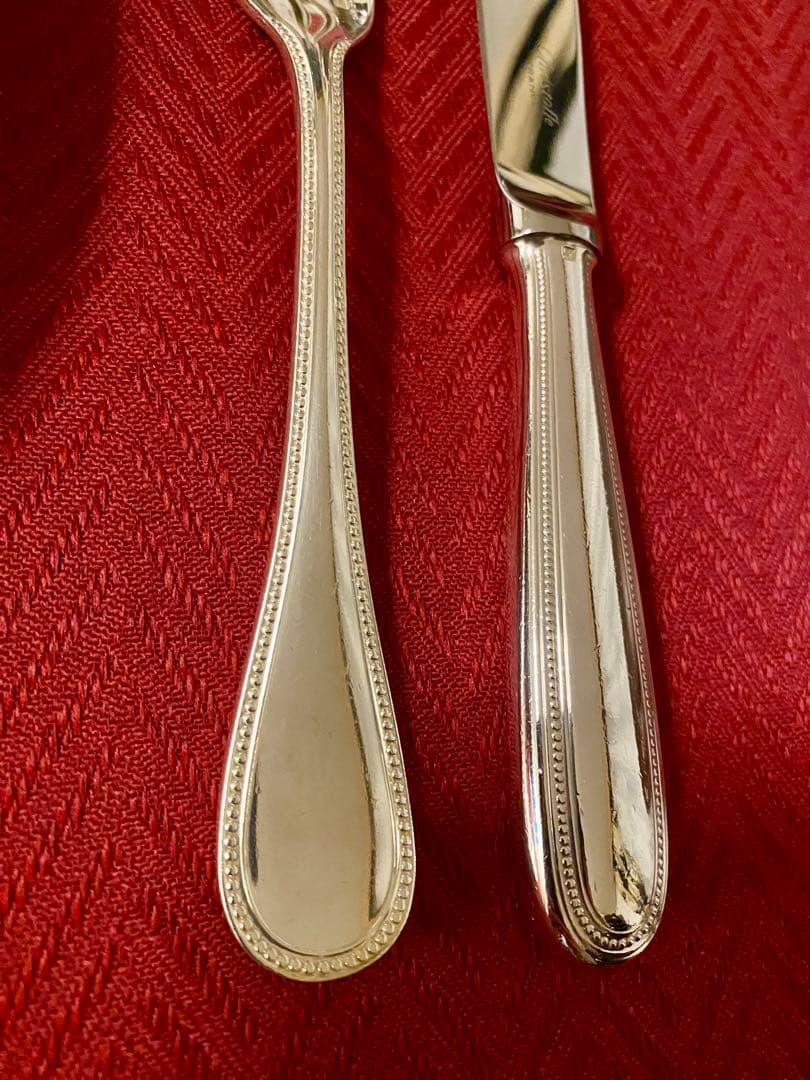 【Saeさま専用商品】クリストフル パール スタンダードカトラリー ペアセット