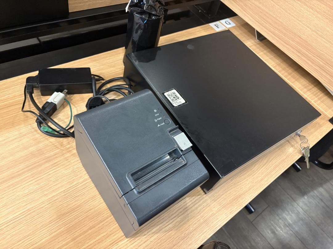 ■エプソン　サーマルプリンター＆ドロアー　TM-T20Ⅱ■エアレジ対応　動済