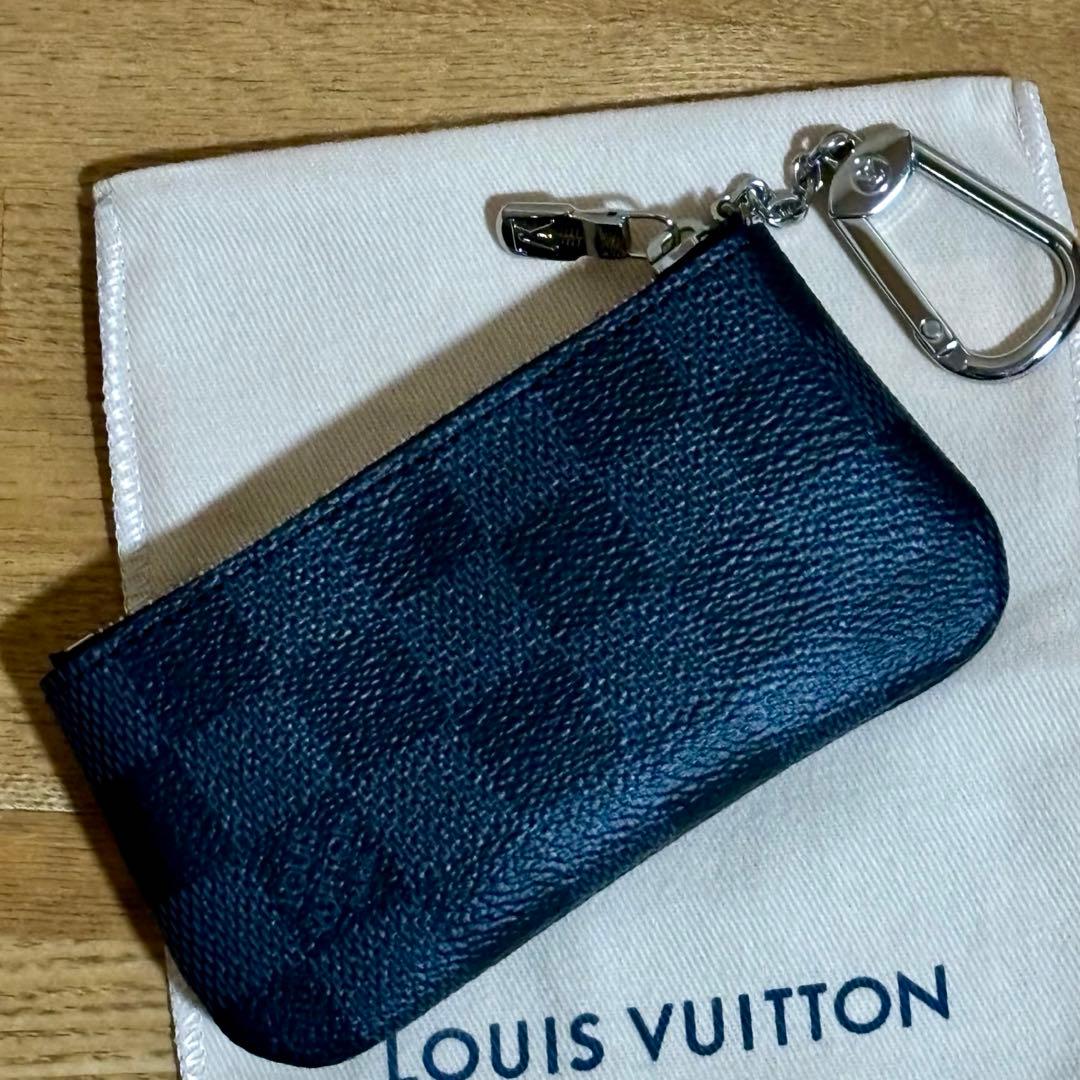 カーボー ルイヴィトン カードキーケース ポシェット クレ ケース
