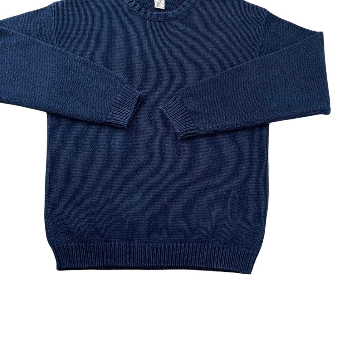 90s eddie bauer コットン ニット セーター