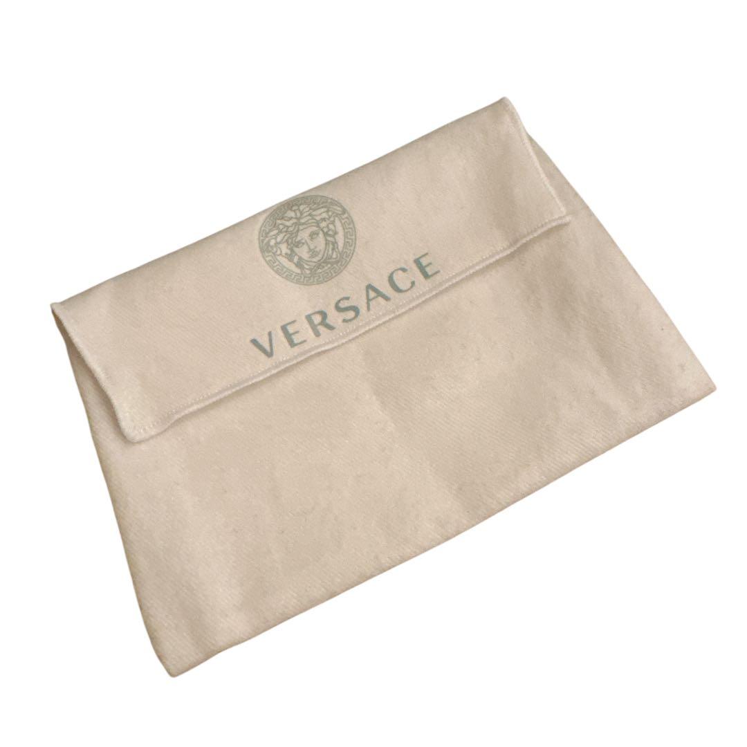 【極美品】VERSACE メデューサ ケース ブラック レザー 箱付き