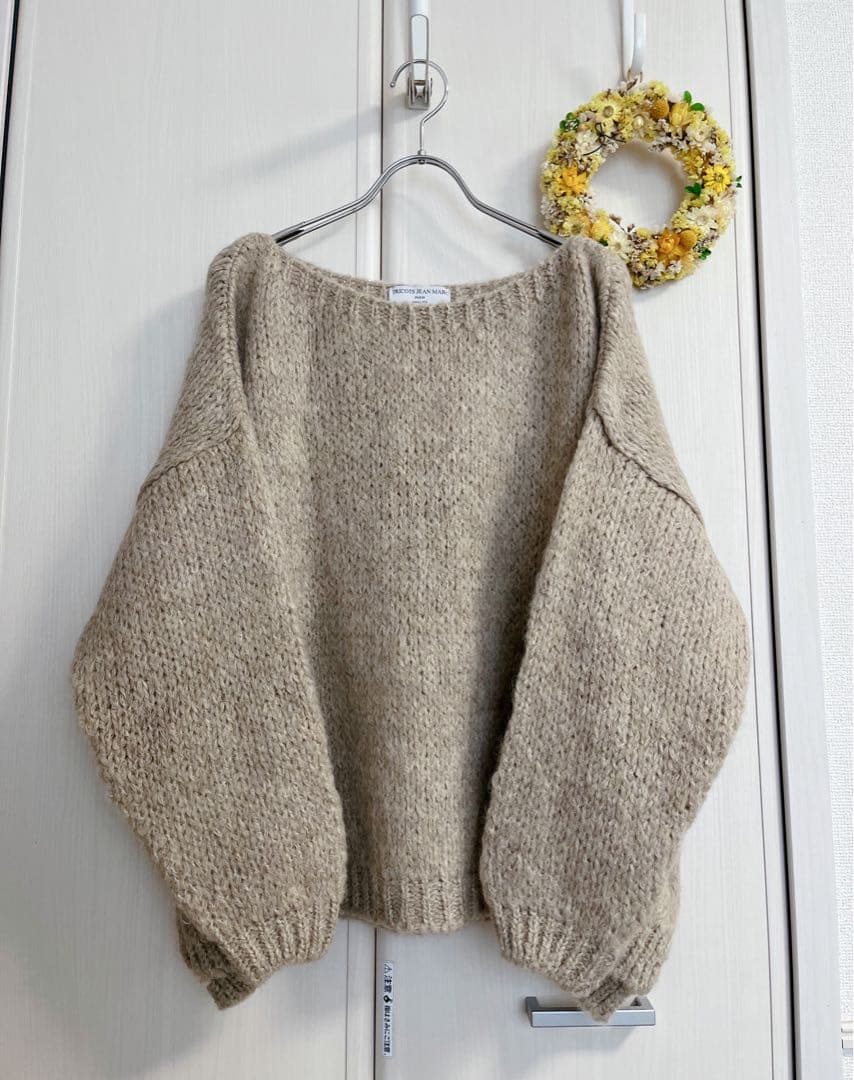 RN★プロフ必読★ 　別注ボートネックスリットプルオーバー