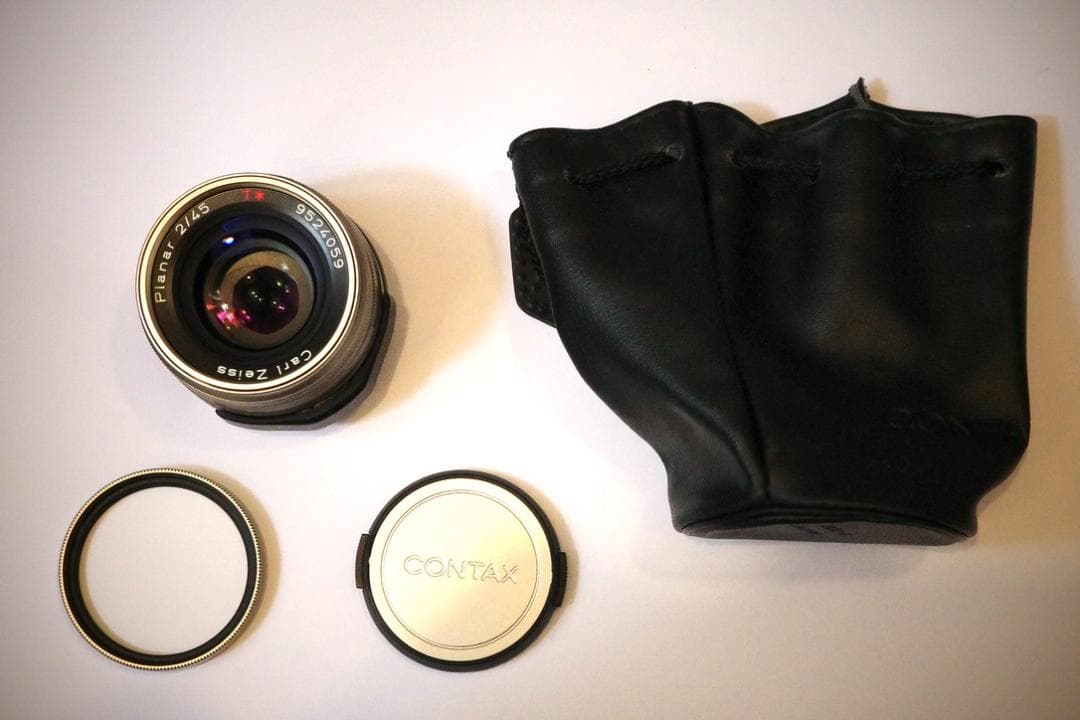 【極上】Carl Zeiss T* Planar 2/45 単焦点レンズ