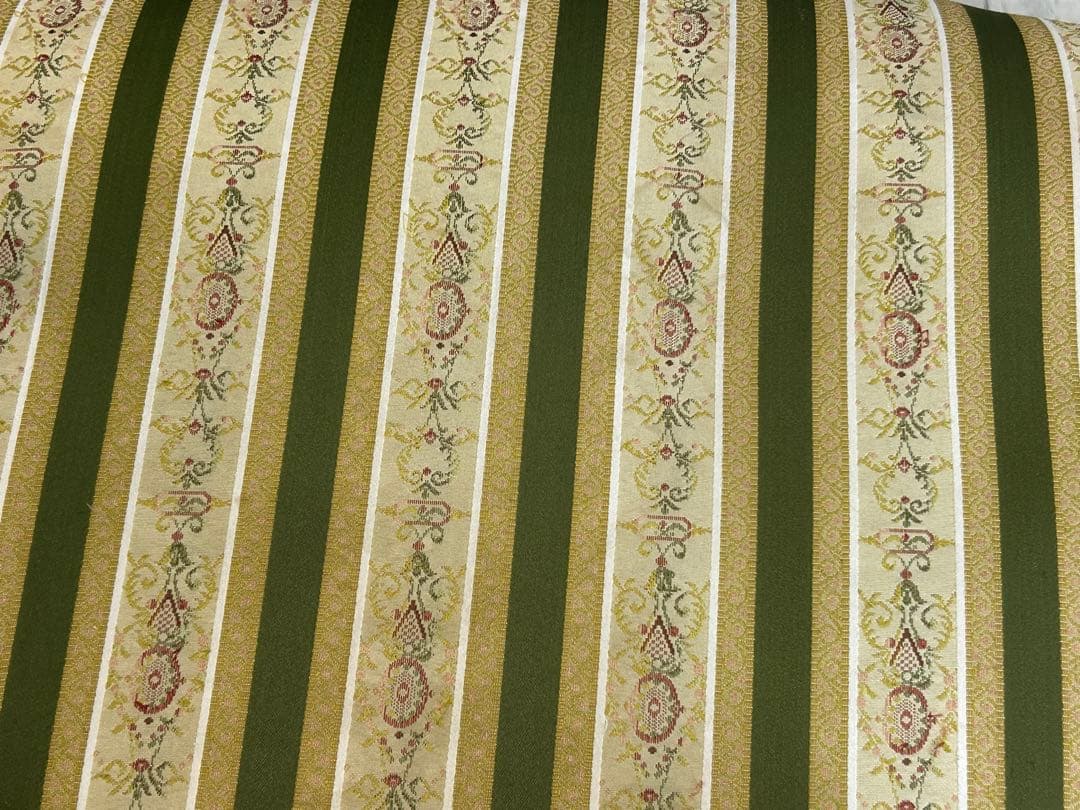 がんも　ストライプ　アームチェア　ソファ　ロココ調　イタリア　YZ