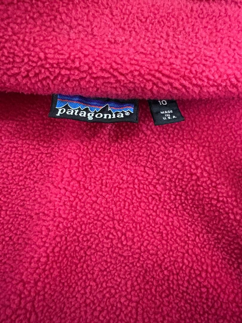 USA製80s Patagonia シェルドシンチラ ジャケット短丈　28119