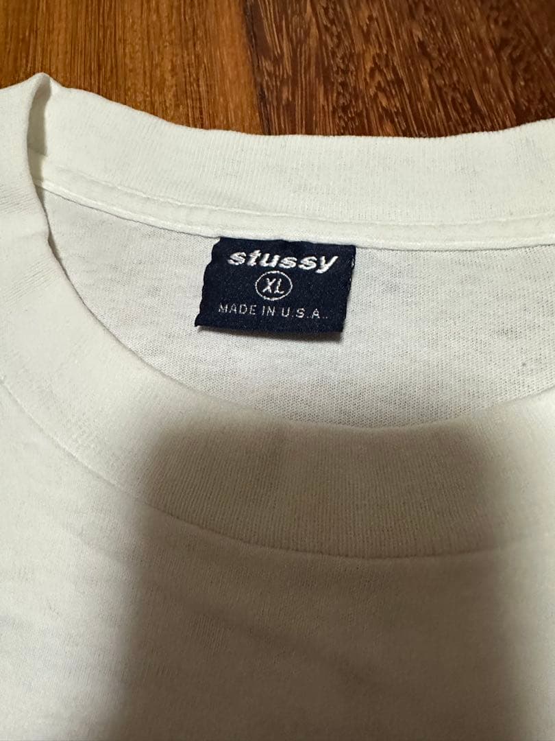 Stüssy ドラゴン Tシャツ ホワイトXL アメリカ製