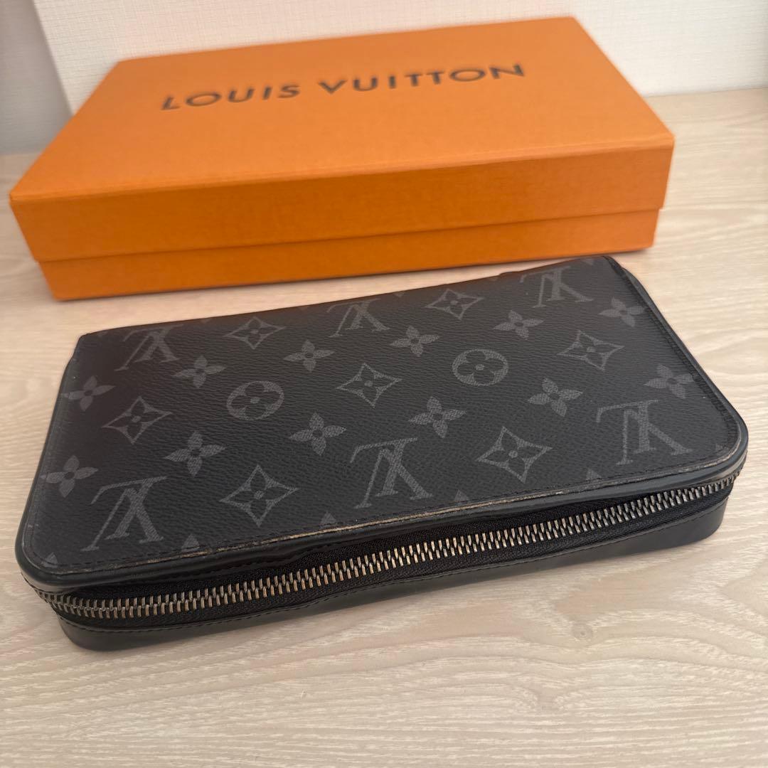 な　様　Louis Vuitton ブラック 長財布　ジッピーXL エクリプス