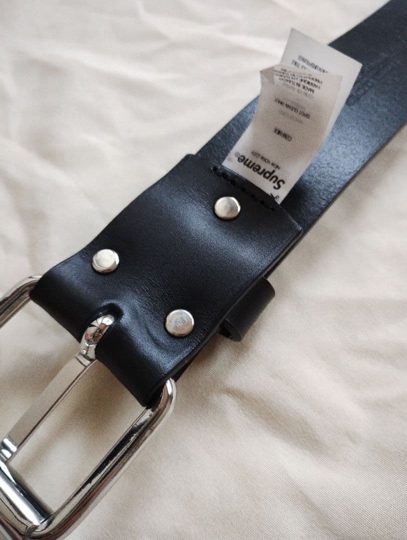 Supreme　ベルト　黒