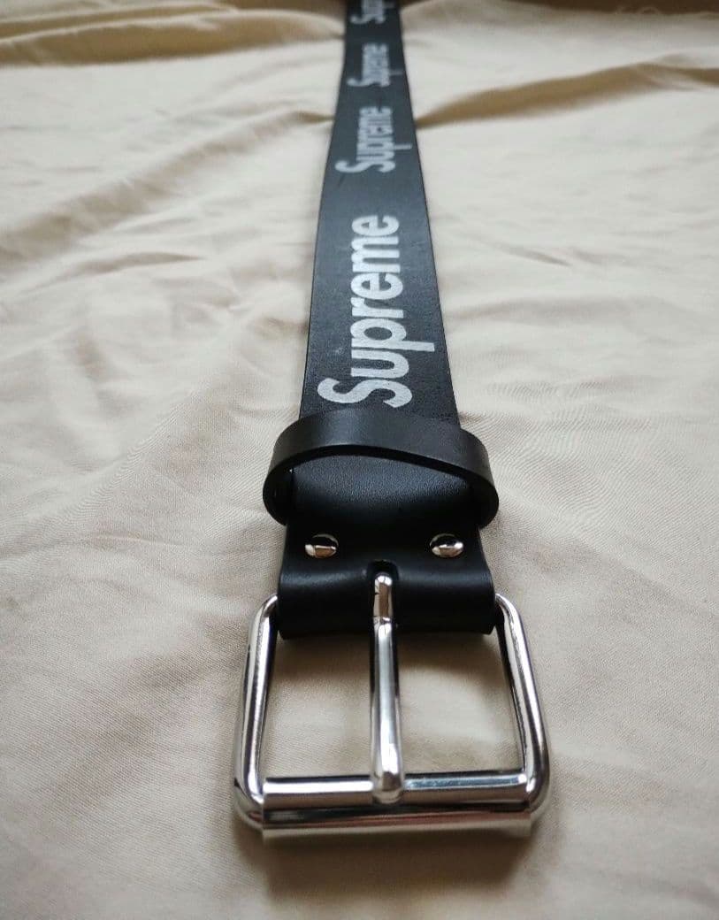Supreme　ベルト　黒