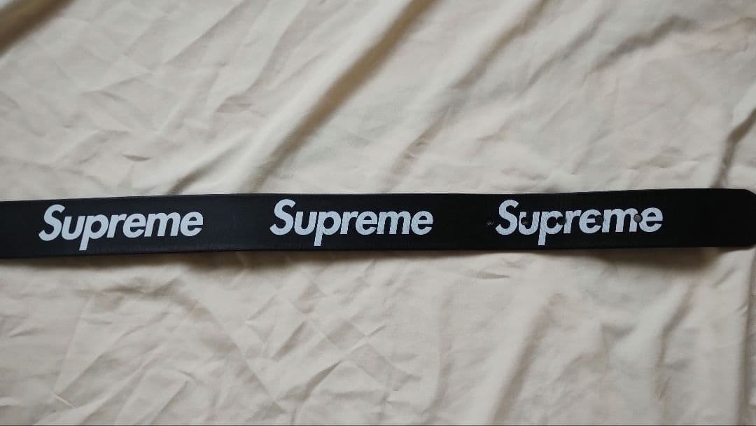 Supreme　ベルト　黒