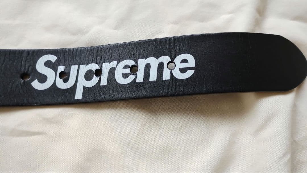 Supreme　ベルト　黒