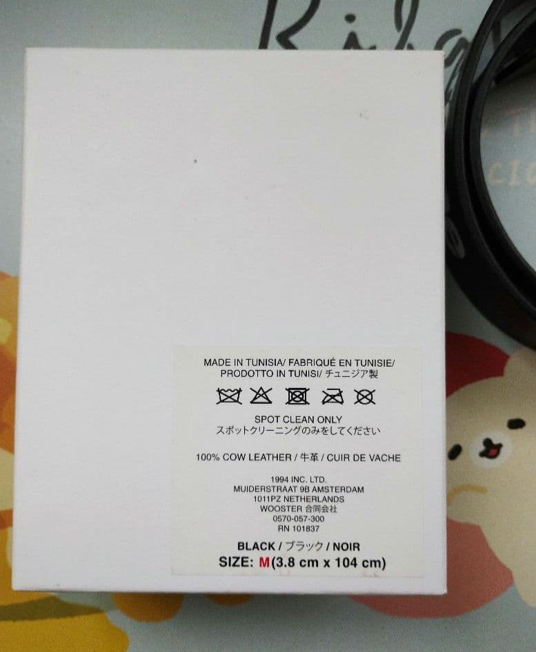 Supreme　ベルト　黒