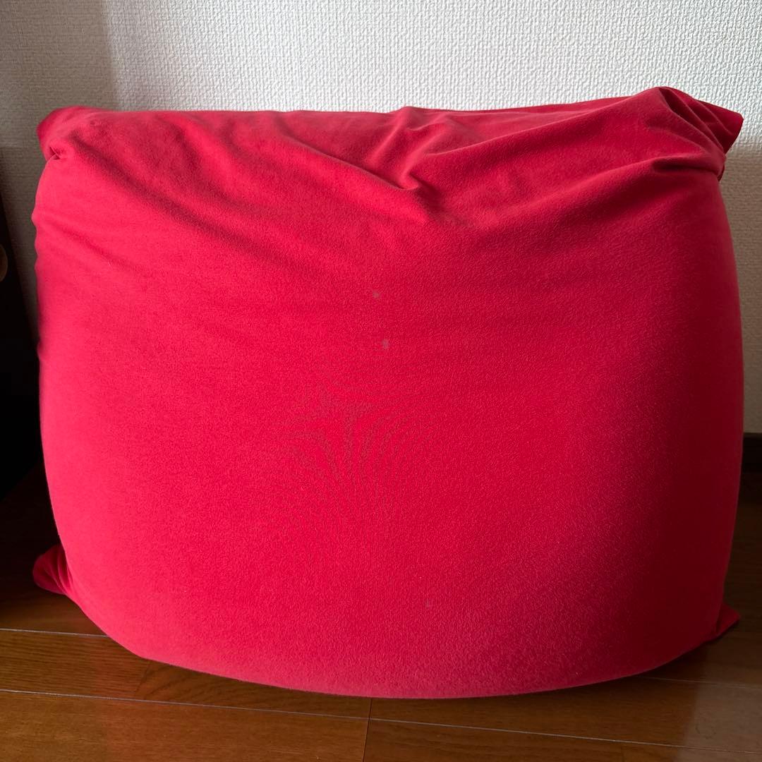yogibo ビーズクッション 赤