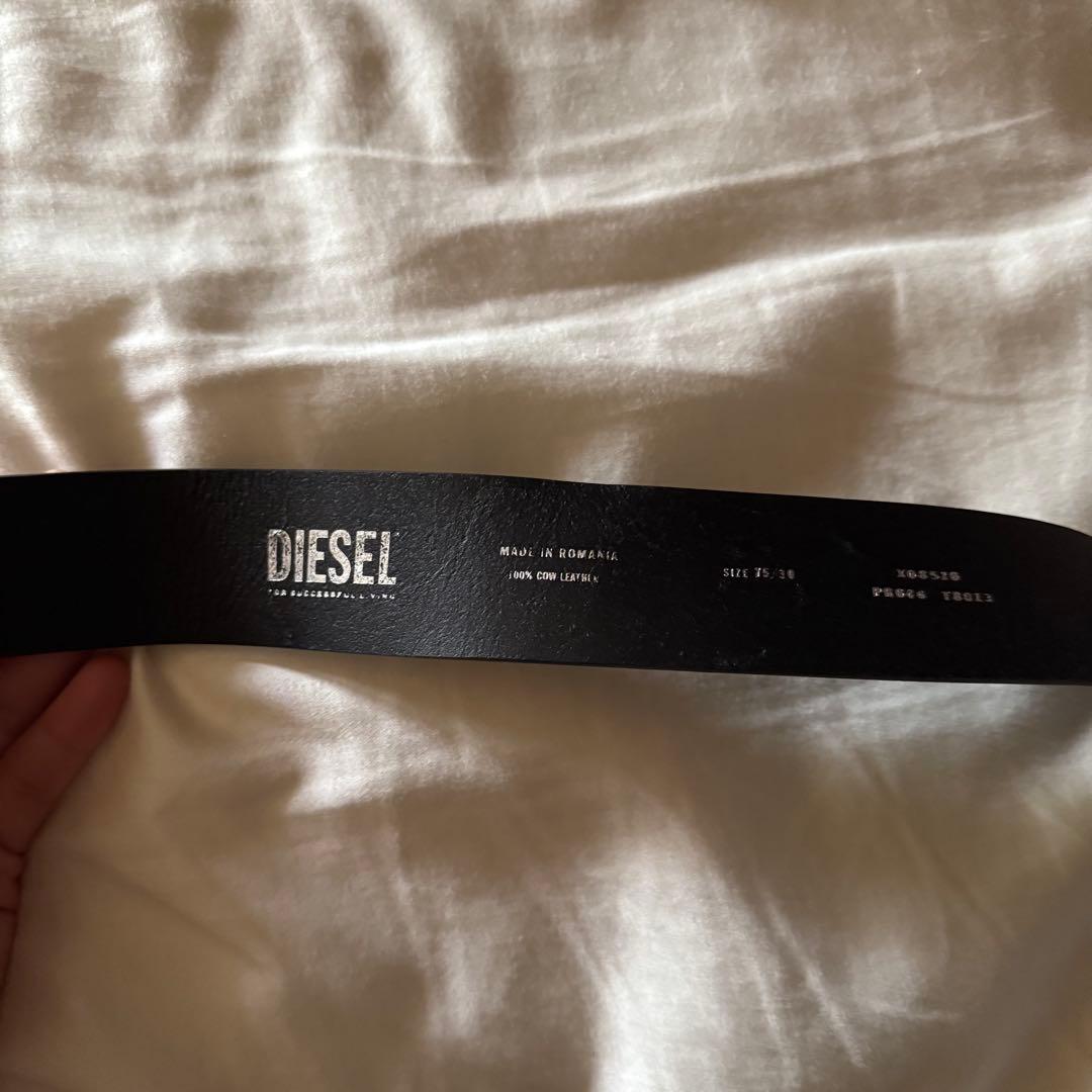 DIESEL レディース ロゴ ベルト