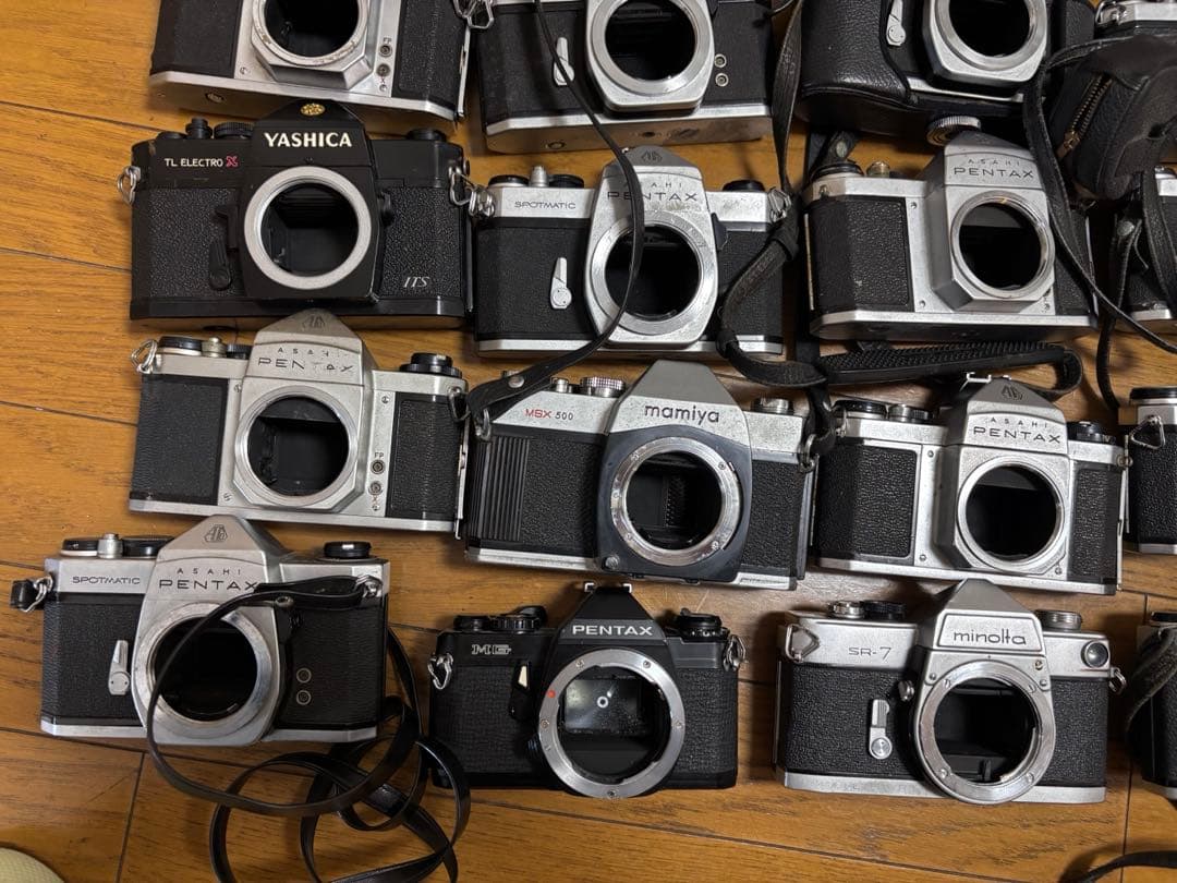 フィルム一眼レフカメラセットジャンク 30台 処分価格 ②
