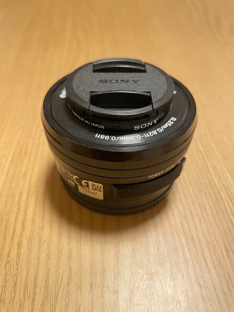 SONY ズームレンズ　SELP1650 ソニー製レンズフィルター付属