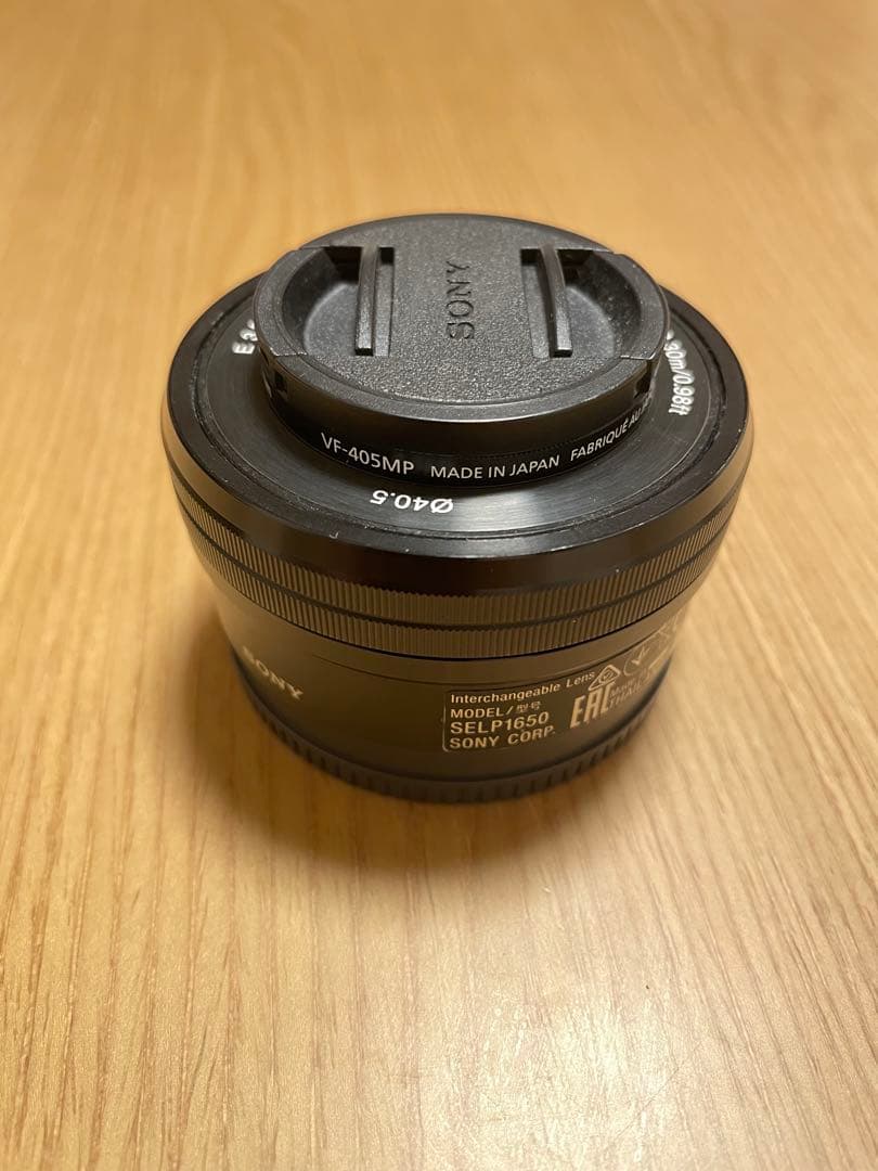 SONY ズームレンズ　SELP1650 ソニー製レンズフィルター付属
