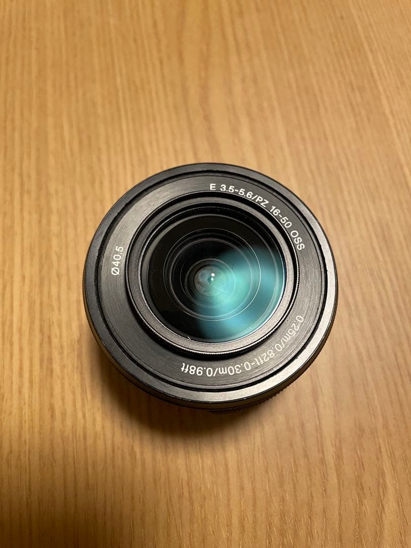 SONY ズームレンズ　SELP1650 ソニー製レンズフィルター付属