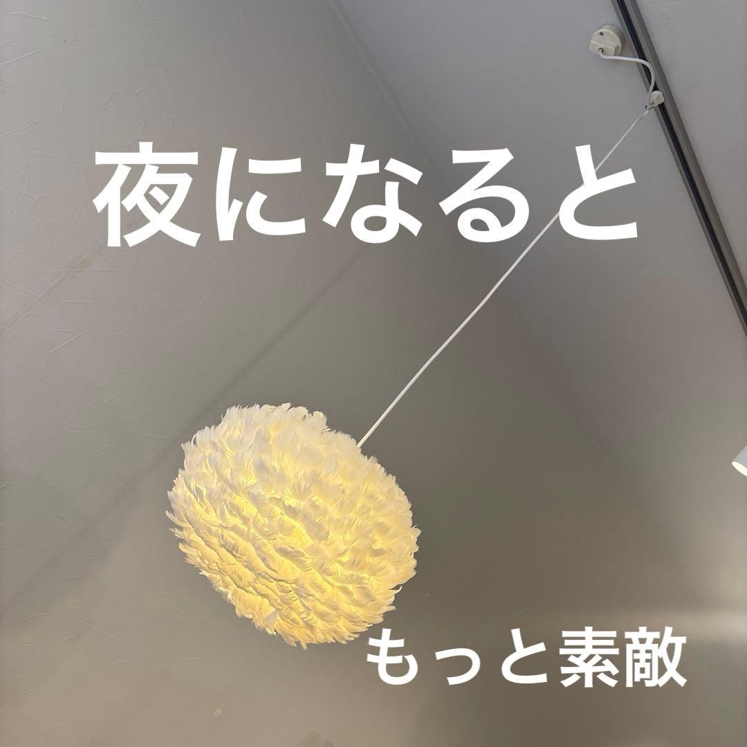 UMAGE ガチョウ羽毛ペンダントライトVITA 