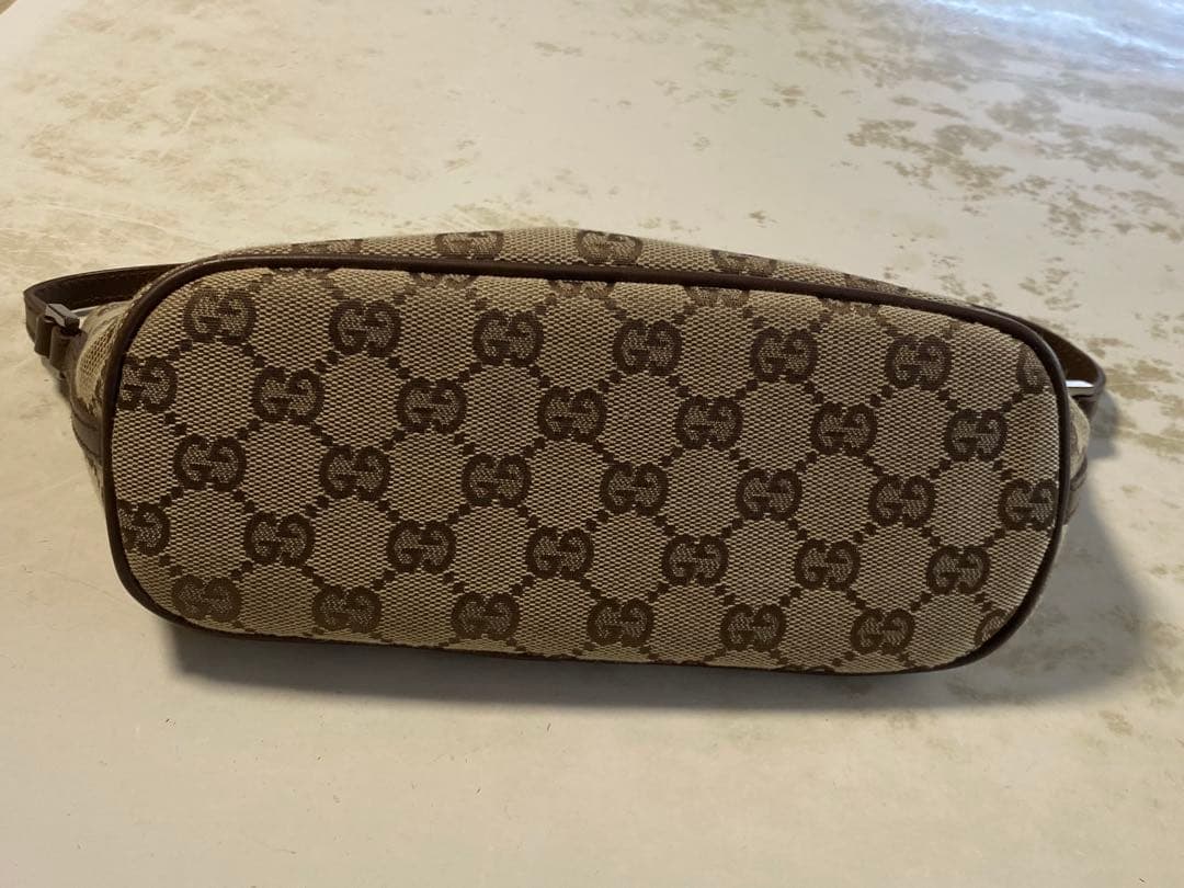 GUCCI GGパターン ポーチ ベージュ/ブラウン