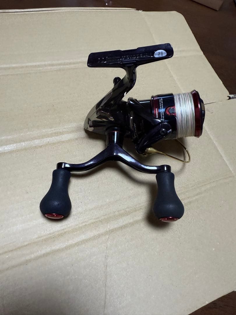 17セフィアCI4+ C3000SDH エギング ダブルハンドル　peライン付