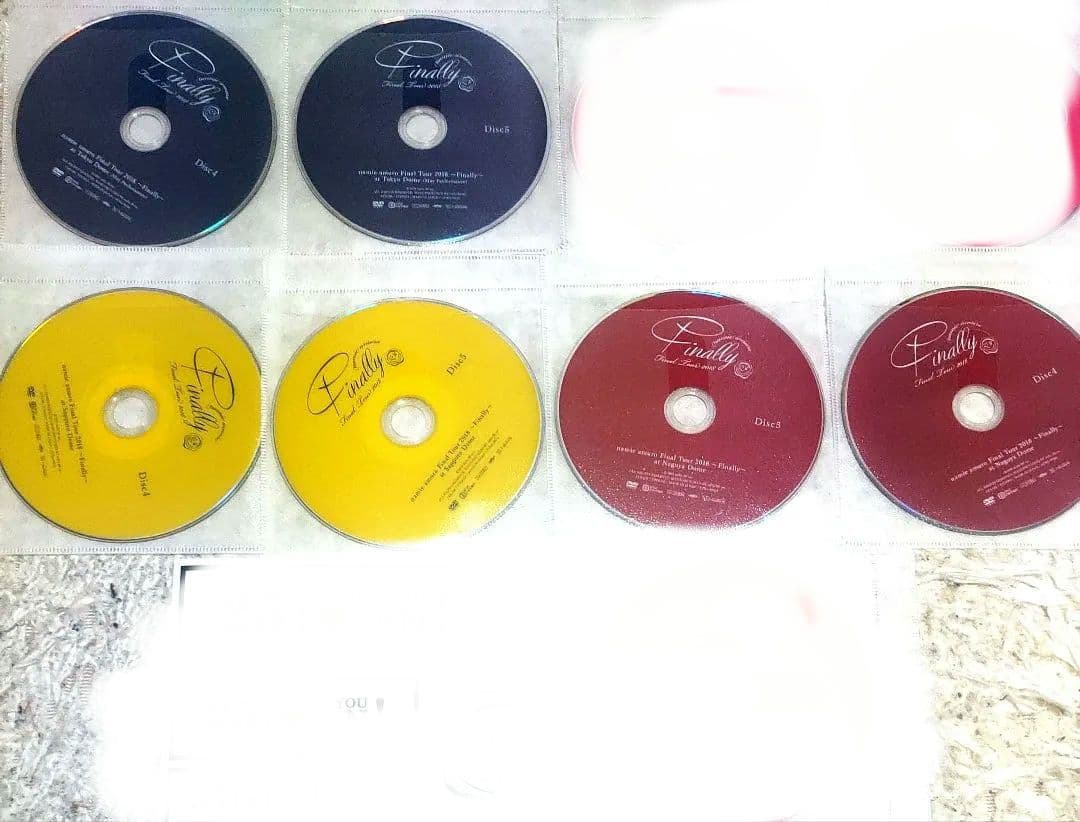 安室奈美恵Finally特典会場別DVD セット