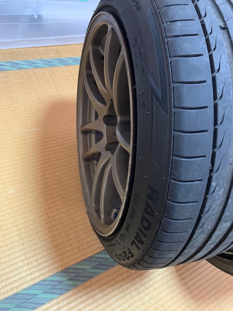 ひ*み様 ワーク　エモーション　kai 18インチ　9.5j 当時もの【2本】