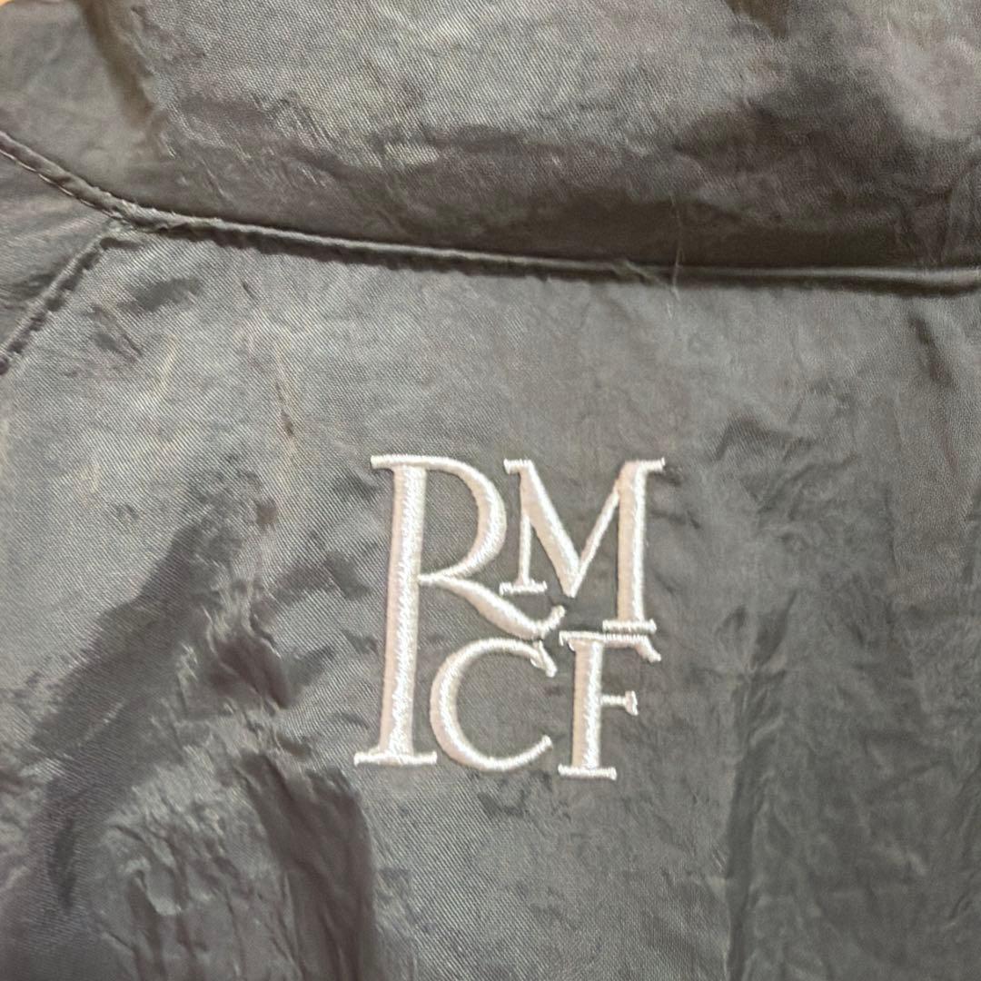 adidas Real Madrid ナイロンジャケット グレー