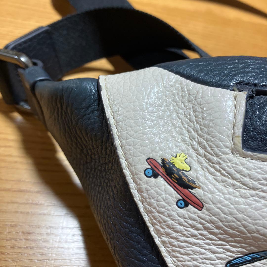 COACH スヌーピー ボディバッグ・ウエストバッグポーチ 日本限定