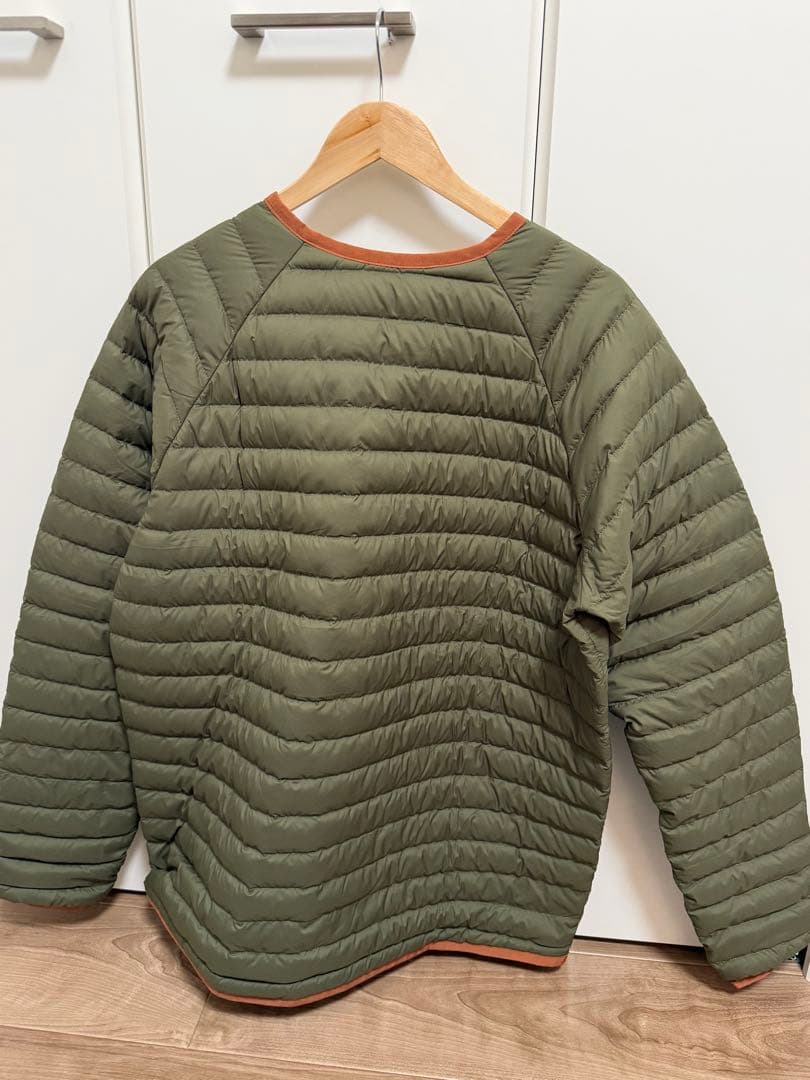 Men's Silent Down Crew Lサイズ　Patagonia