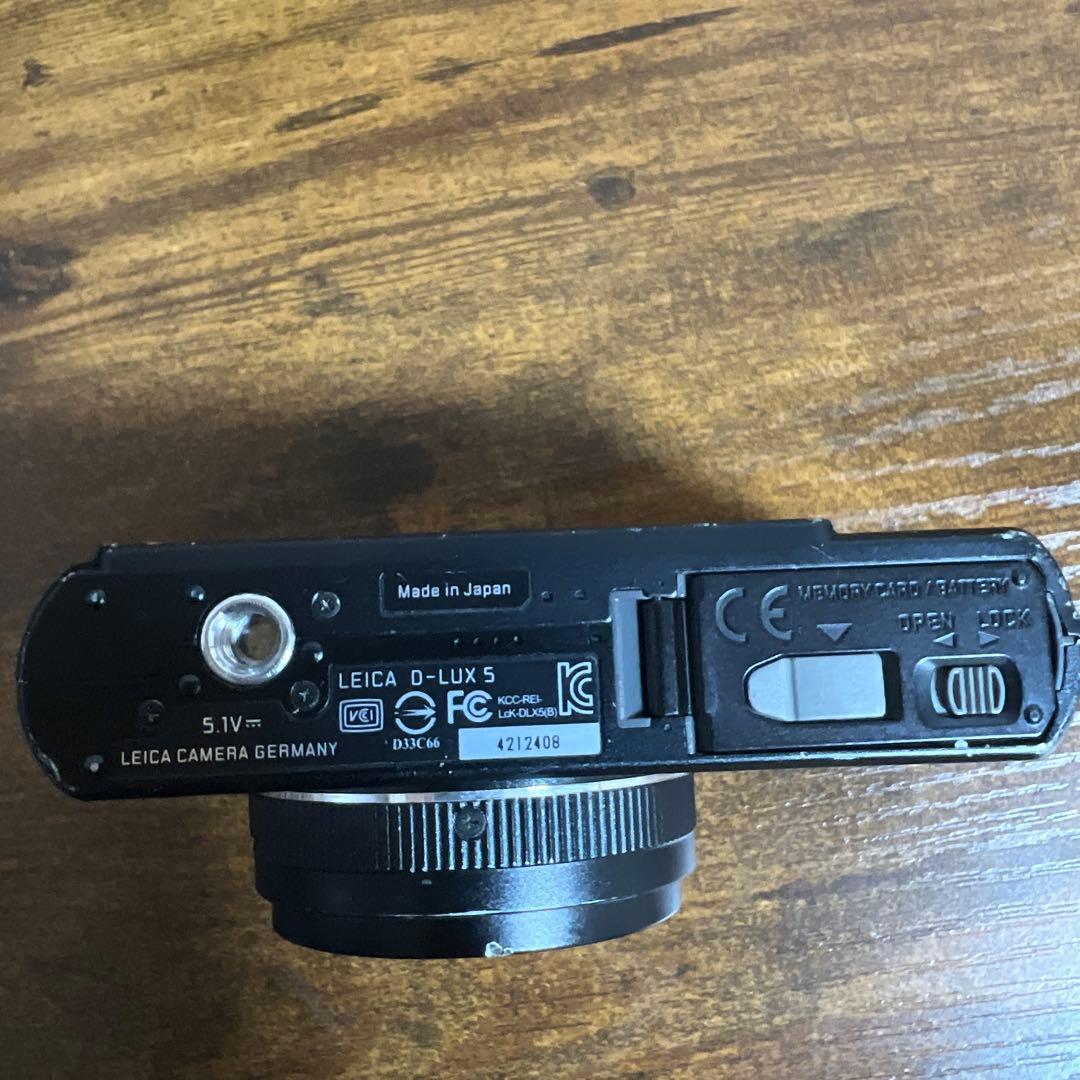 デジカメ　LEICA D-LUX5 コンパクトカメラ　ライカ