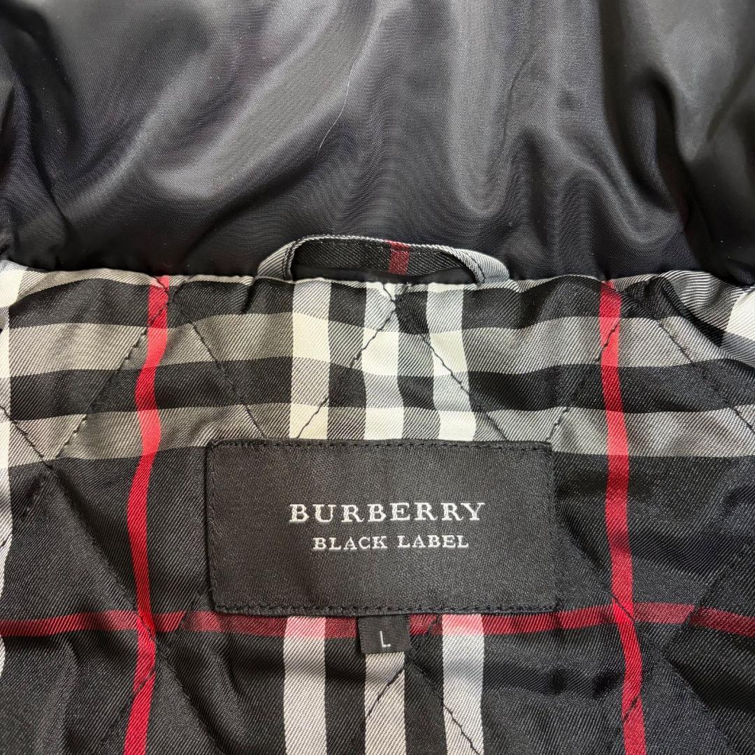 17160✨Y2K バーバリーブラックレーベル L チェック ファージャケット